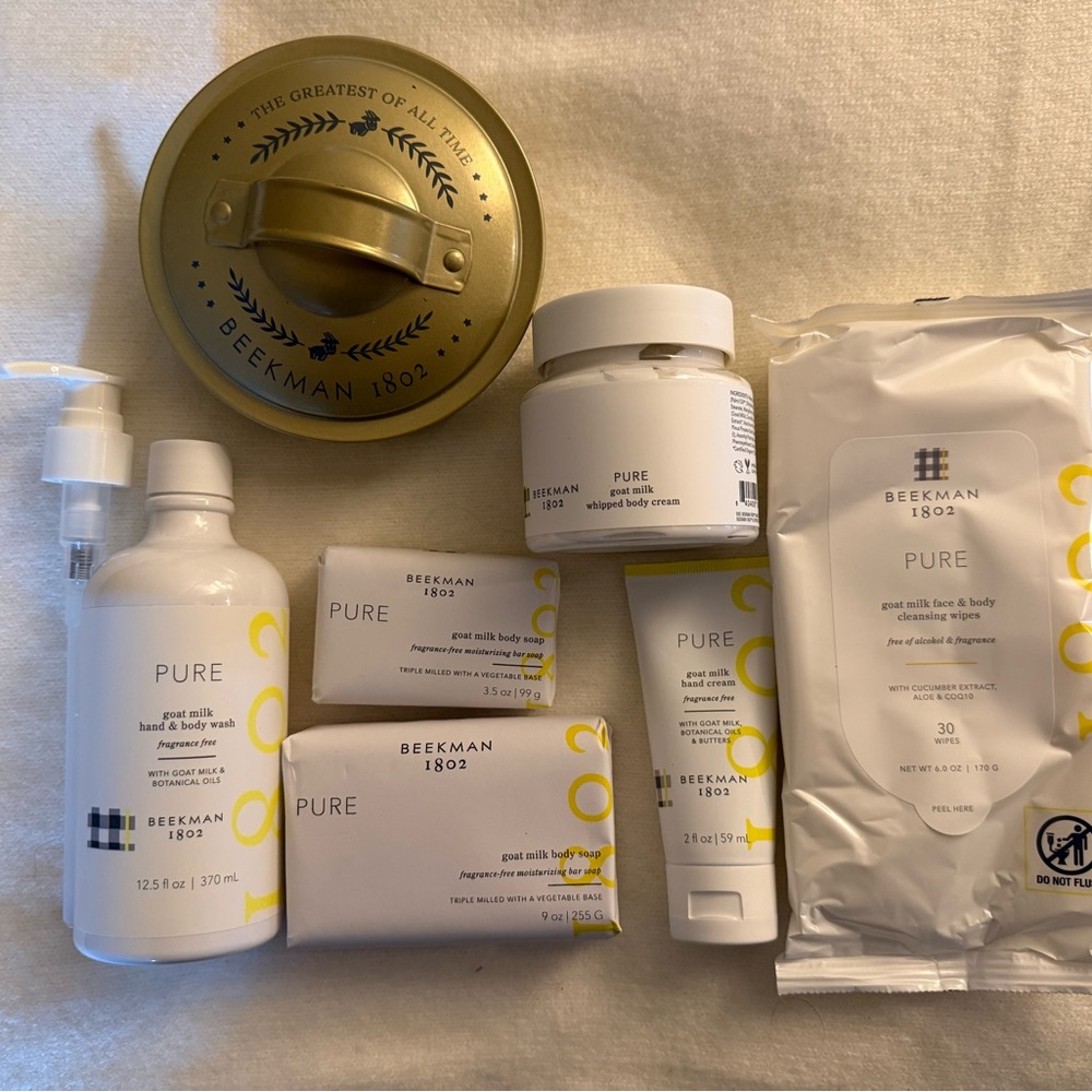 Beekman 1802 Pure Goat Milk Skincare Collection in Classic Milk Pail